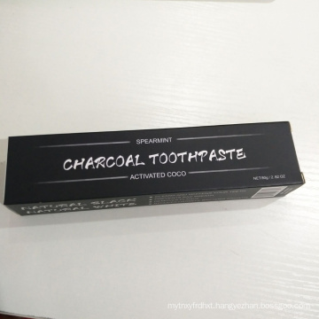 100% Natural & Organic Activated Charcoal Toothpaste for Whiten Teeth